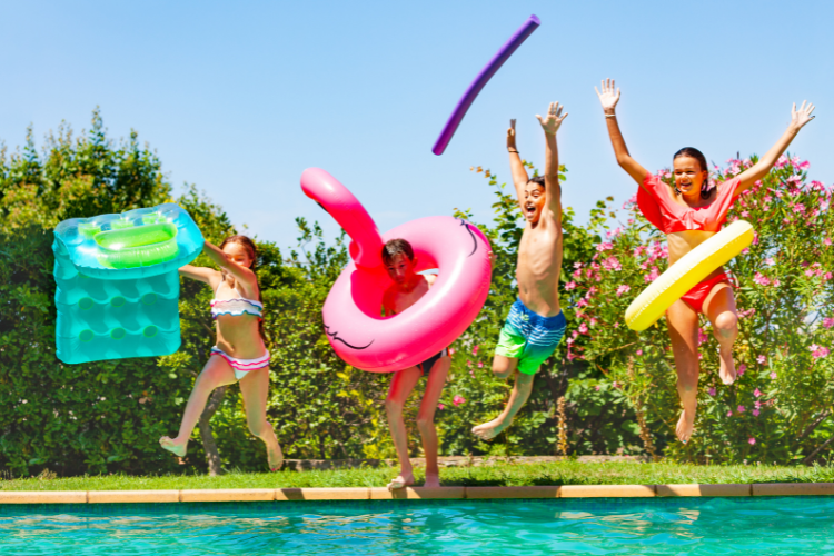 Kids birthday parties in Sacramento - Sunshine Swim and Fitness Center