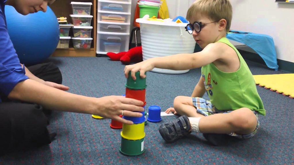children with autism spectrum disorder - vision therapy