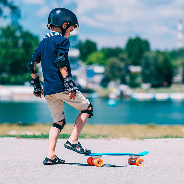 Skateboarding - Kids with special needs summer fun in Sacramento