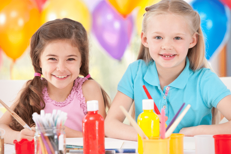 Birthday party places in Sacramento - Art Parties