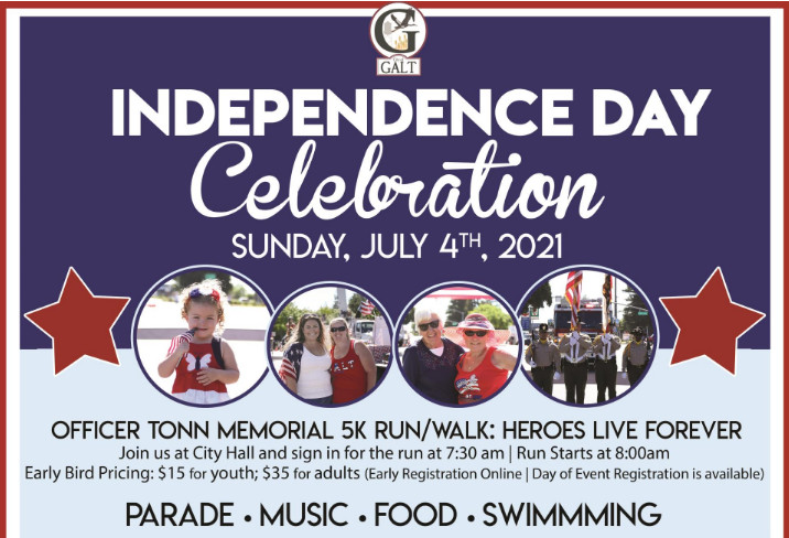 Independence Day family-friendly events - Galt