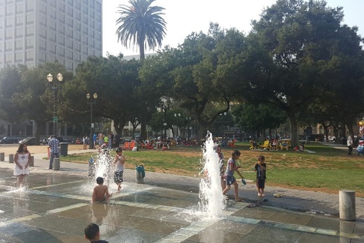 Plaza de Cesar Chavez - free things to do in San Jose with kids