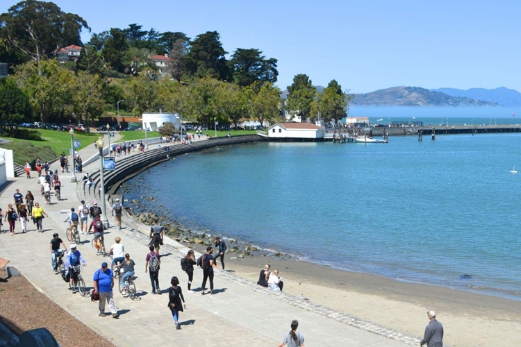 Aquatic Park Cove — best kid-friendly beaches in San Francisco