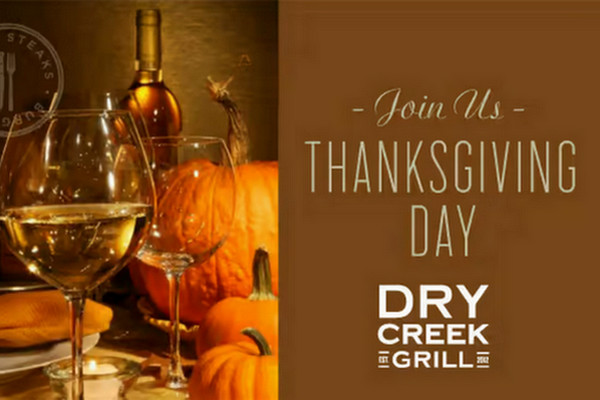 Celebrate Thanksgiving in San Jose with kids - Dry Creek Grill