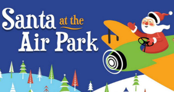Best places to see Santa for breakfast in Sacramento - Santa at the Air Park 2021