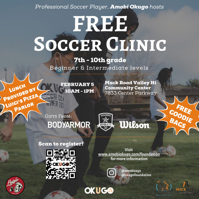 Free Soccer Clinic Sacramento