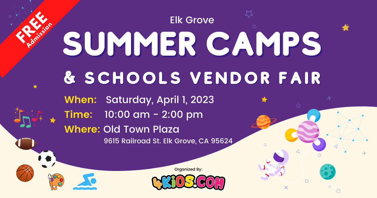 summer camps & schools vendor fair Elk Grove