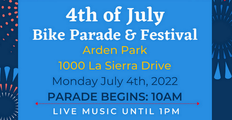 Independence Day celebration in Sacramento - 4th of July Bike Parade and Festival