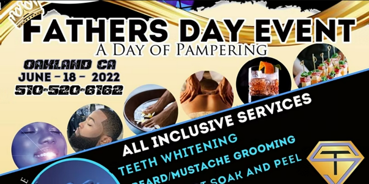 Events and things to do in San Francisco on Father’s Day -  Pamper Event