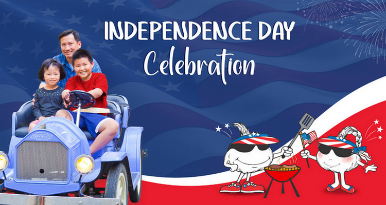 Independence Day Celebration at Gilroy Gardens
