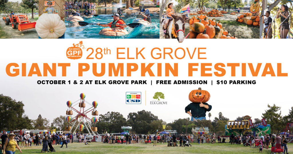 Elk Grove Giant Pumpkin Festival Events for Kids near me