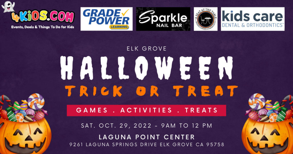 Elk Grove Trick or Treat Halloween Event for kids