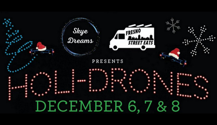 Holi-Drones: A Christmas Lights Drone Show