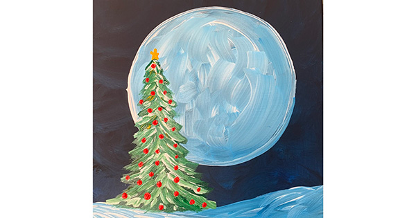 Christmas painting