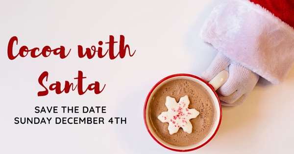 11th Annual Cocoa with Santa Event