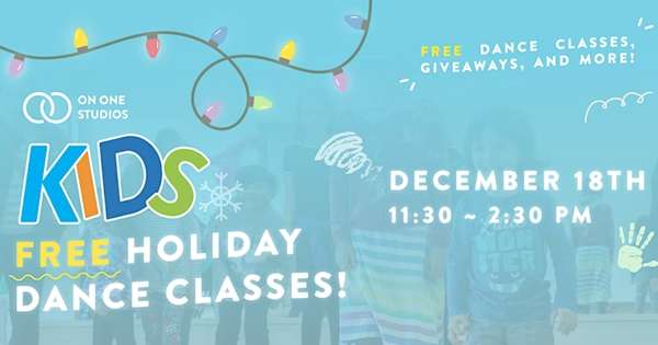 Free Kids Dance Classes for the Holidays!