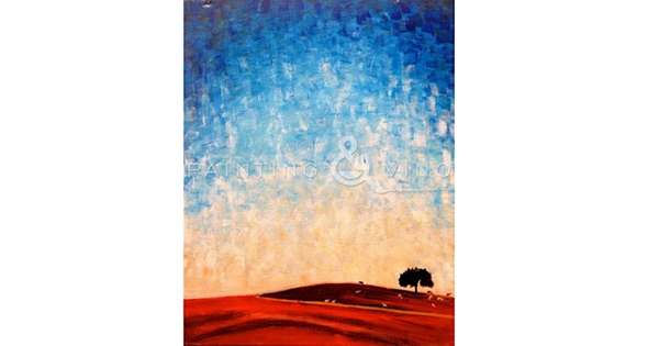 Paint and sip this fun Pasture Painting at Cool River Pizza. (1)