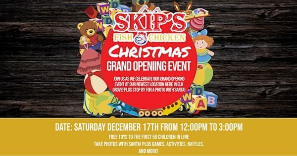 GRAND OPENING & CHRISTMAS TOY GIVEAWAY EVENT