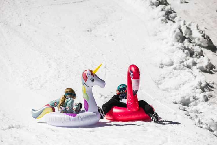 Best snow tubing for kids near Fresno - Blizzard Mountain