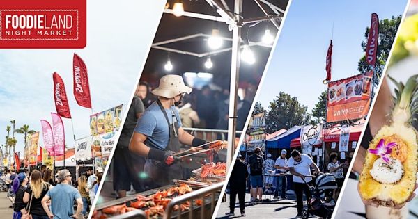 FoodieLand Night Market - San Mateo May 26-28, 2023