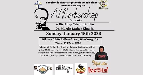 Free Hair cuts (KIDS) - K to 12th grade a celebration for Dr. Martin King