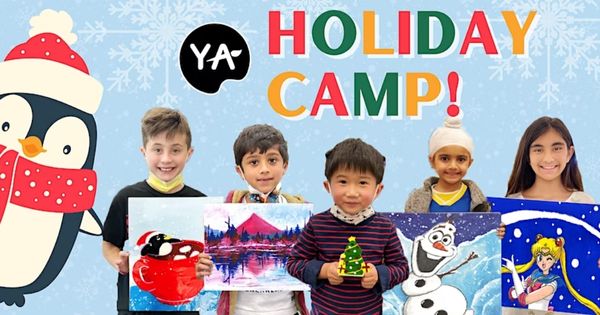 Holiday Break Day Camp @1030AM or 2PM In-Person @Young Art Valley Fair