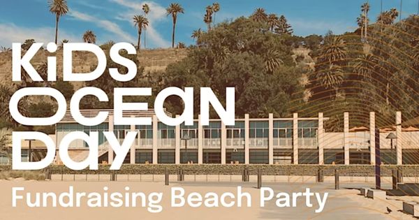Kids Ocean Day Fundraising Beach Party