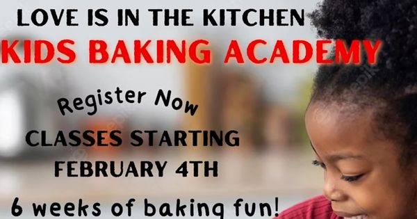Love is in the kitchen kids baking academy
