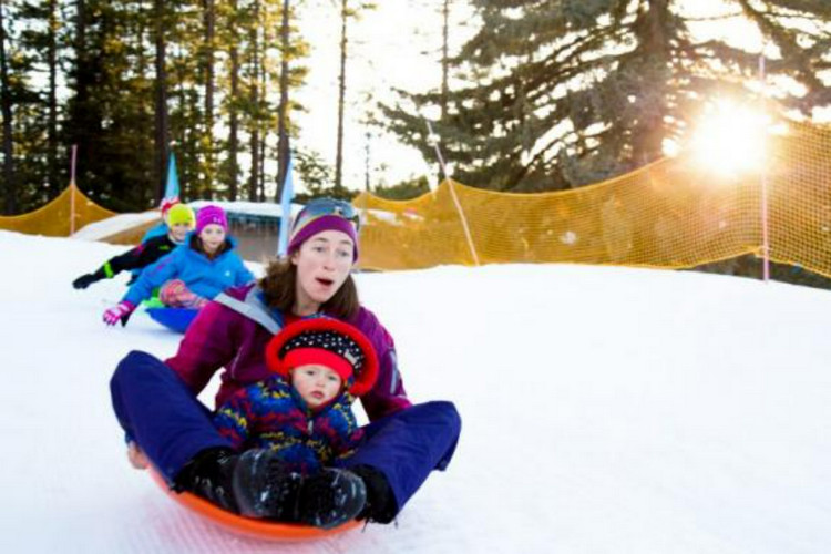 Best snow sledding for kids near San Jose - Tahoe City Winter Sports Park