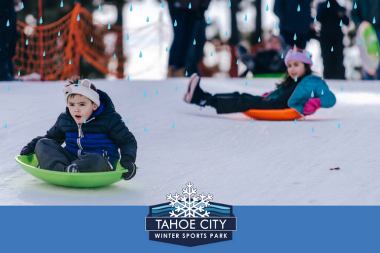 Best snow sledding for kids near Sacramento - Tahoe City Winter Sports Park