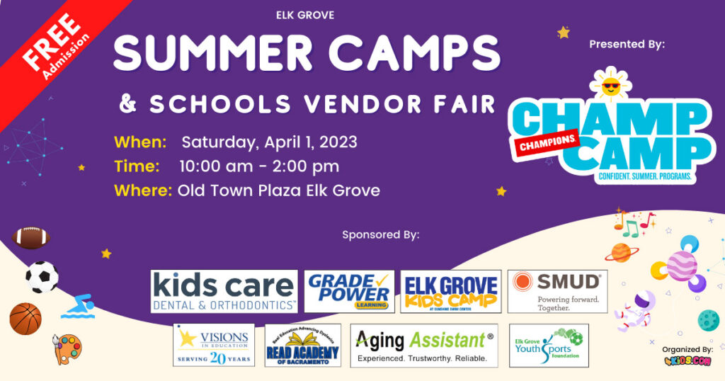 Elk Grove Summer Camps & Schools Vendor Fair 2023