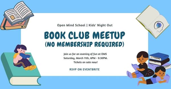 Kids' Night Out - Book Club Meetup - March 11th