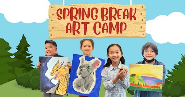 Spring Break Day Camp @1030AM or 2PM In-Person at Young Art Valley Fair