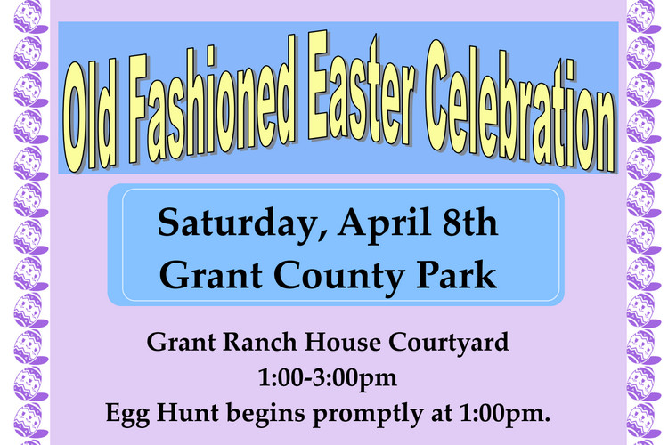 Easter Egg Hunt 2023 at Grant County Park