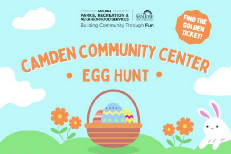 Easter egg hunts in San Jose - Camden Community Center