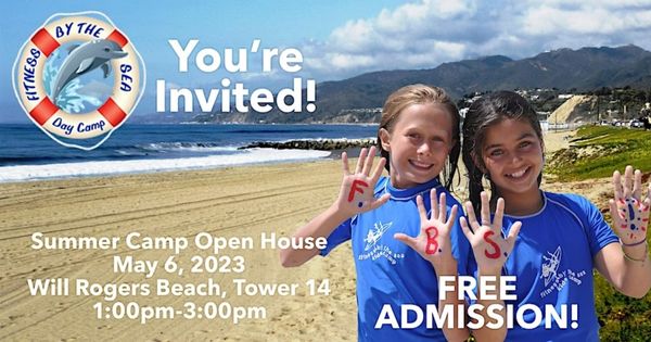 Fitness by the Sea Kids Camp 2023 Open House - Saturday, May 6, 2023