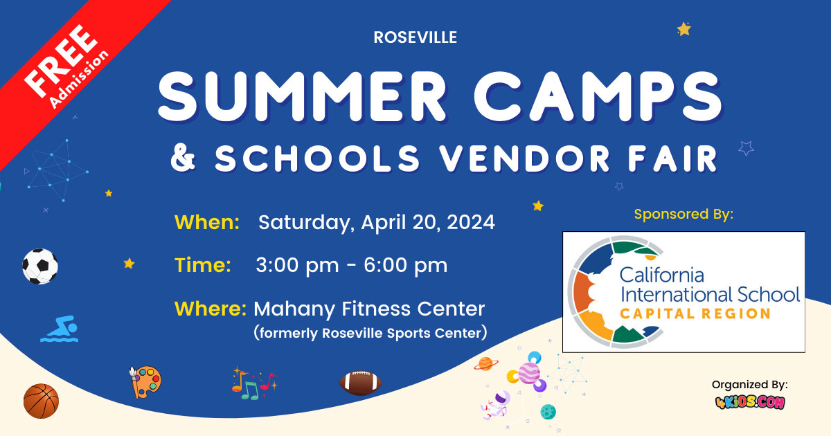 Roseville Summer Camp and Schools Vendor Fair