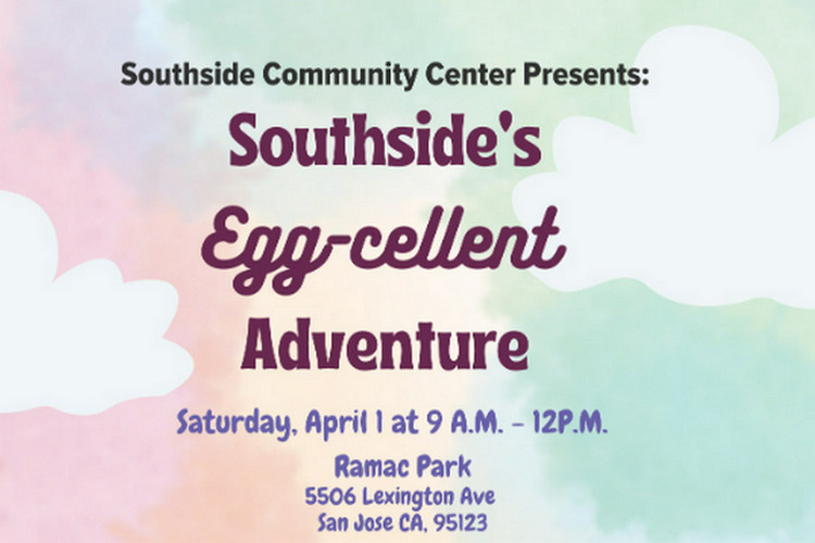 Easter egg hunting event in San Jose - Southside's Egg-cellent Adventure