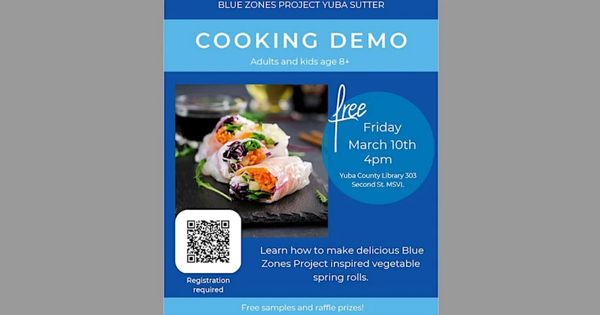 Spring Rolls Cooking Demonstration with the Blue Zones Project