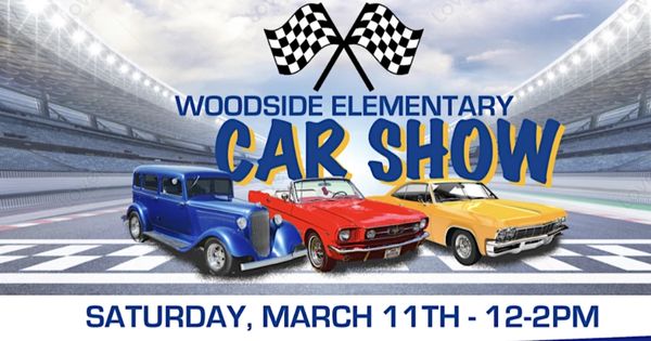 Woodside Elementary Cool Car Show Fundraiser