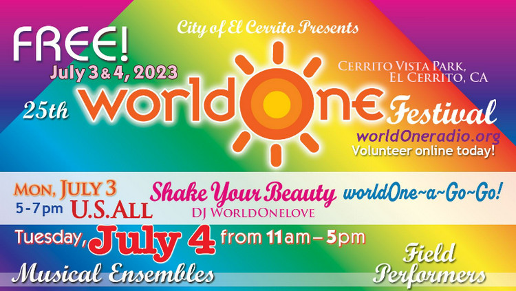 2023 City of El Cerrito & WorldOne 4th of July Festival