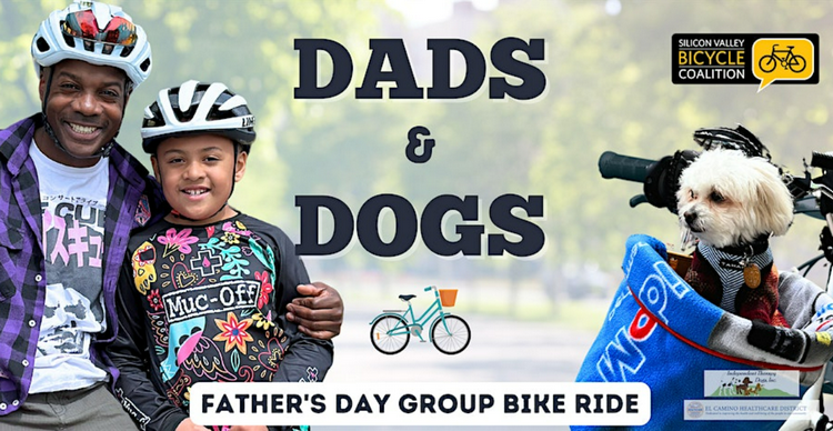 Dads & Dogs - Father's Day Family Group Ride in Mountain View