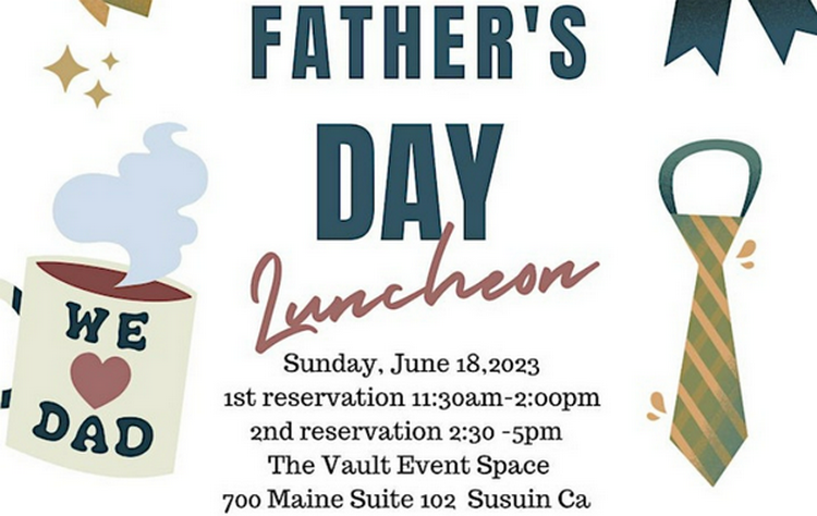 Father’s Day events in Sacramento - Fathers Day Luncheon