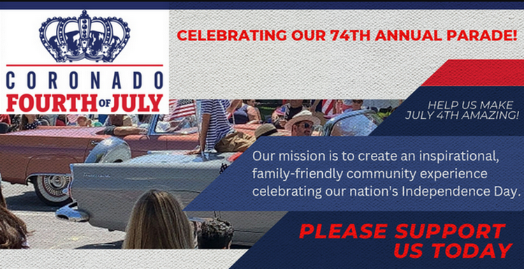 Independence Day celebration in San Diego - Coronado Fourth of July