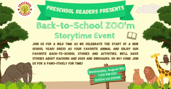 Back-to-School ZOO'm Storytime Event