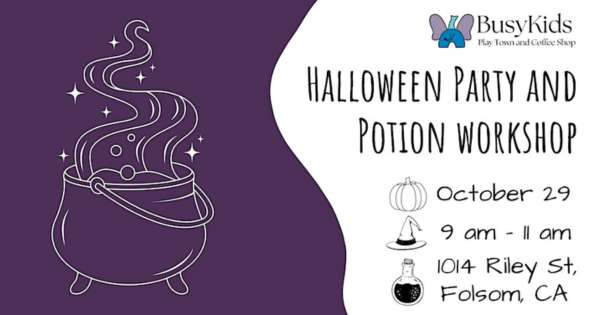Halloween party and potion workshop
