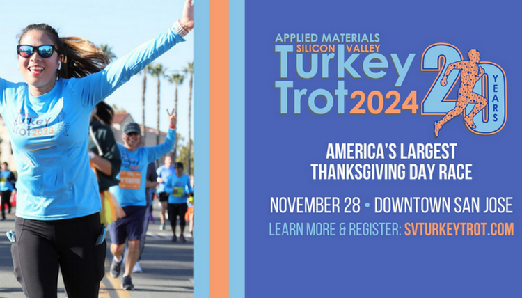 Thanksgiving Day event in San Jose with kids - Applied Materials Silicon Valley Turkey Trot