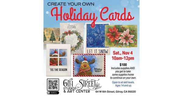 Create Your Own Holiday Cards Workshop