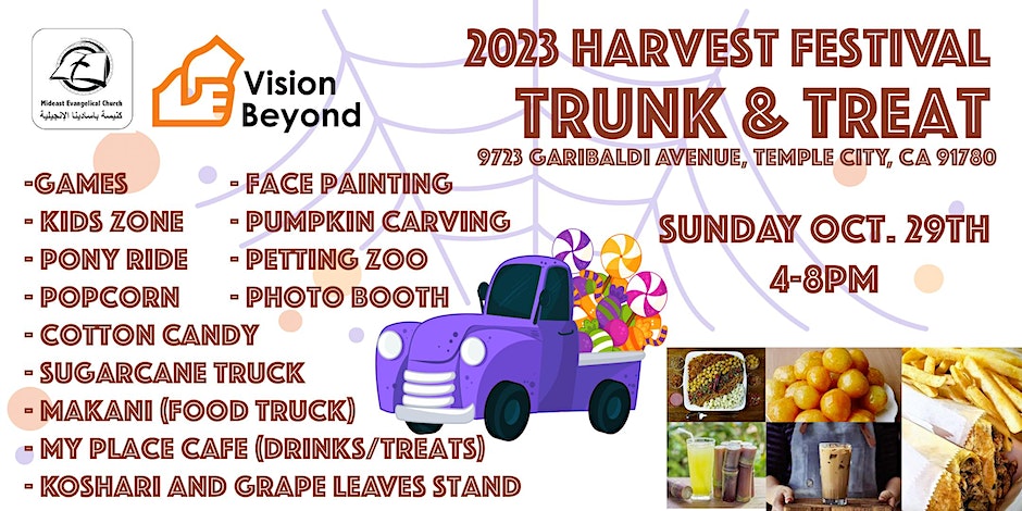 Harvest Festival, Trunk & Treat, Petting Zoo, and lots more