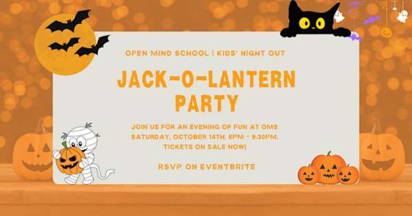 Kids Night Out: Jack-O-Lantern Party